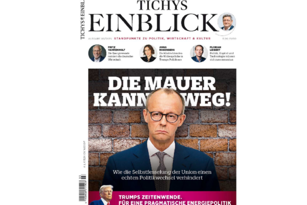 Die neue Ausgabe von Tichys Einblick ist erschienen und bietet spannende Einblicke und Analysen. Die aktuelle Ausgabe 03-2025 ist ab sofort erhältlich, sowohl im gut sortierten Handel als auch direkt als PDF oder über ein Abonnement.
