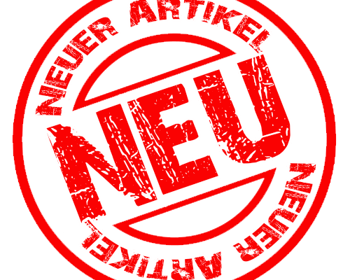 Neuer Artikel
